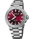 Aquis Date Cherry 43.5mm