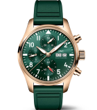 Pilot’s Watch Chronograph 41 5N Gold & Green Dial