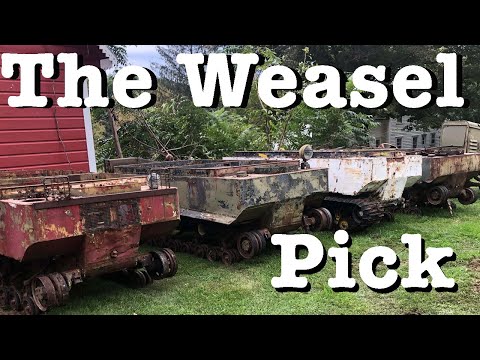 Ultimate WW2 Barn Find – 6 Studebaker Weasels!