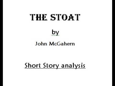 The Stoat by John McGahern
