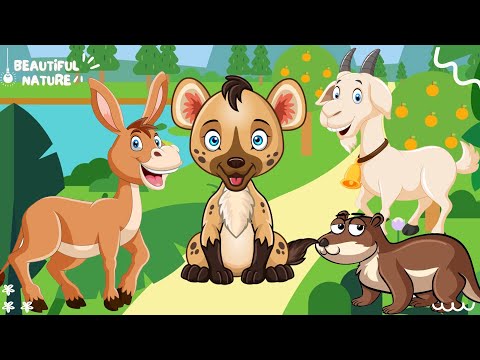 Funniest Animal Sounds In Nature: Donkey, Goat, Mink, Hyena