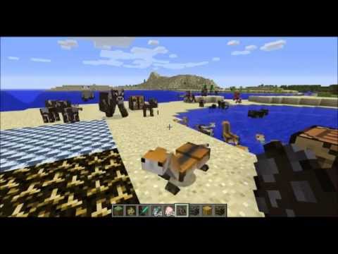 Minecraft: Mods: Weasels! and Fur!