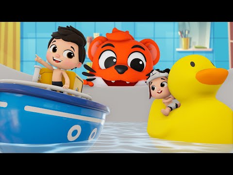 Baths Are Fun | Bathtime Counting Song |  Brush Your Teeth Song #appMink Kids Song & Nursery Rhymes