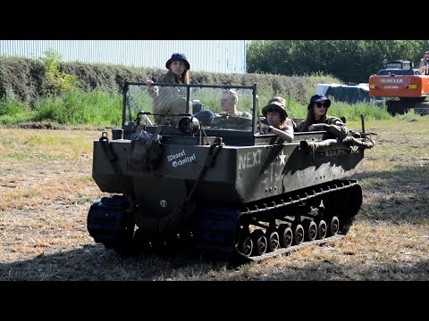 Teens playing around with M29 weasels
