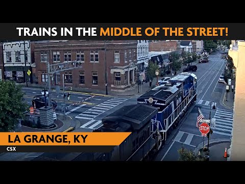 La Grange, Kentucky, USA | Virtual Railfan  LIVE !