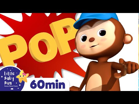 Pop Goes The Weasel Song +More Nursery Rhymes and Kids Songs | Little Baby Bum